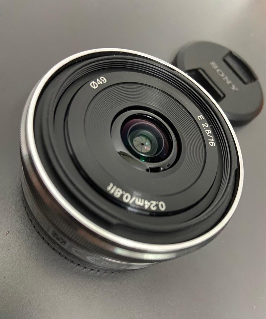 Sony E 16mm F2.8 Best Wide Angle Pancake Lens LIKE NEW, Photography