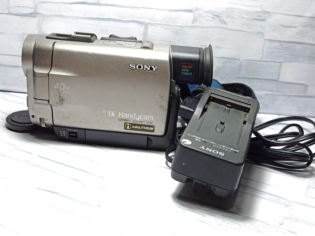 SONY Mini DV Handycam 40xdigital ZOOM, Photography, Video Cameras on