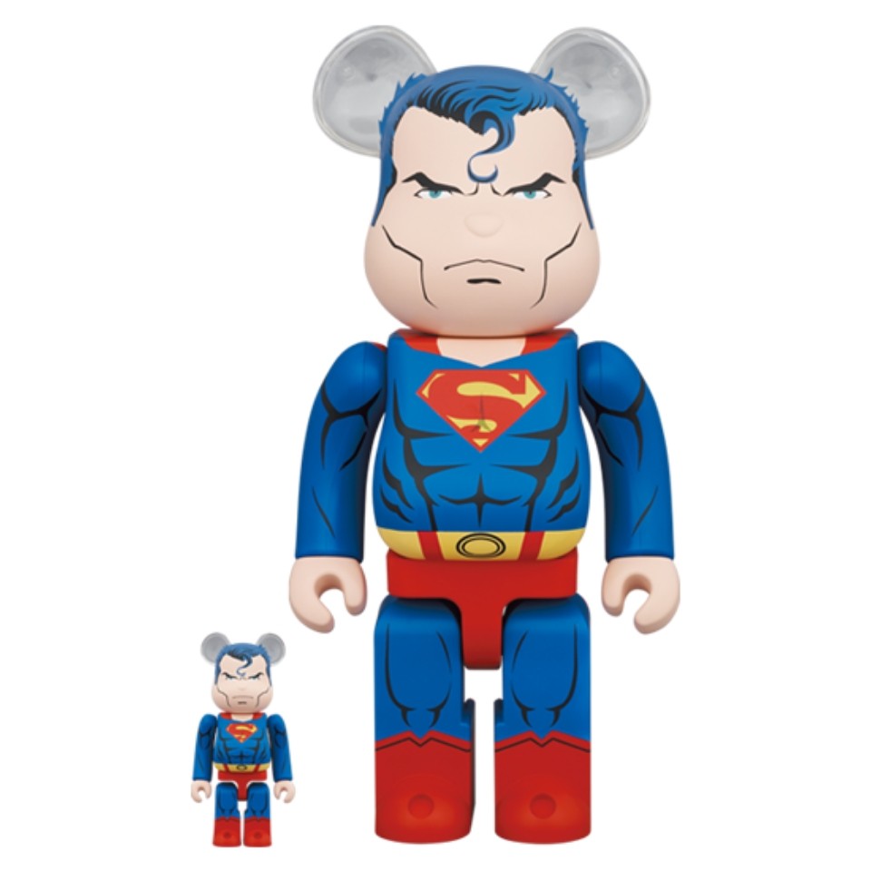 Superman Batman Hush Ver 400% & 100% Bearbrick, Hobbies & Toys, Toys