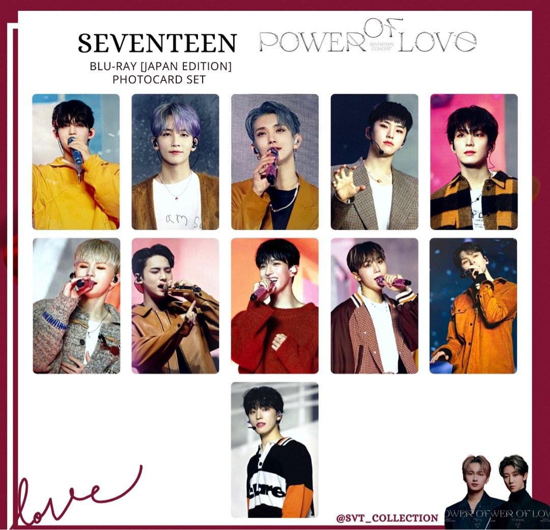 SEVENTEEN トレカ Poweroflove DVD 22枚コンプセットSVTY1321