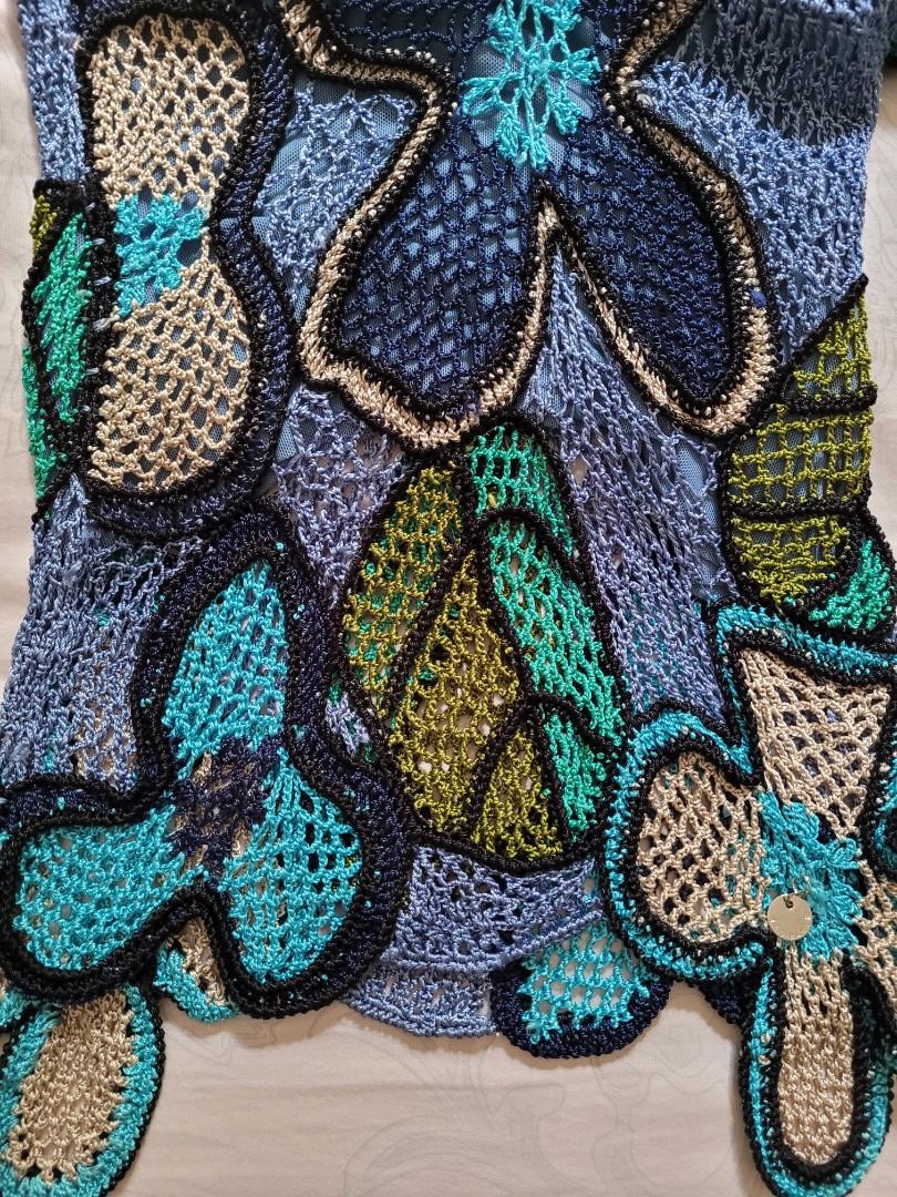 ted baker crochet shirt