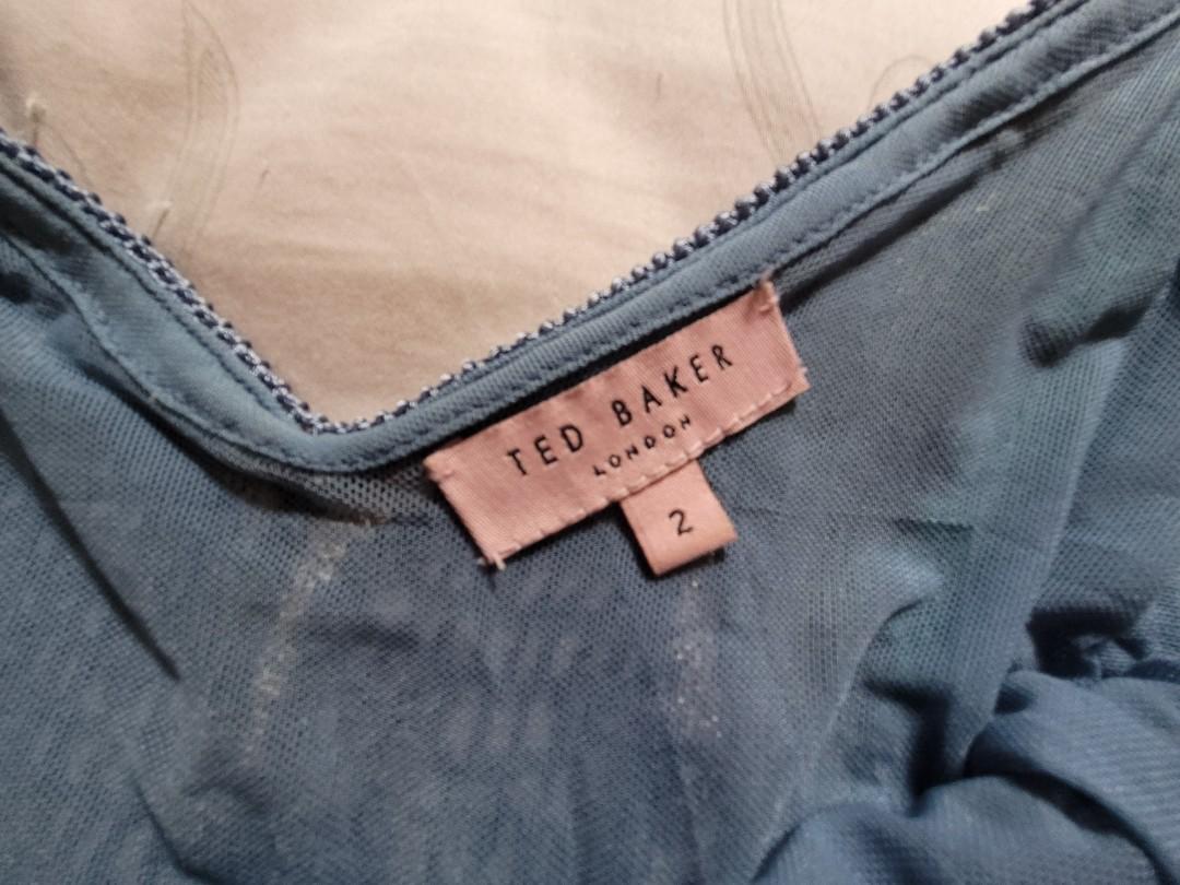 ted baker crochet shirt