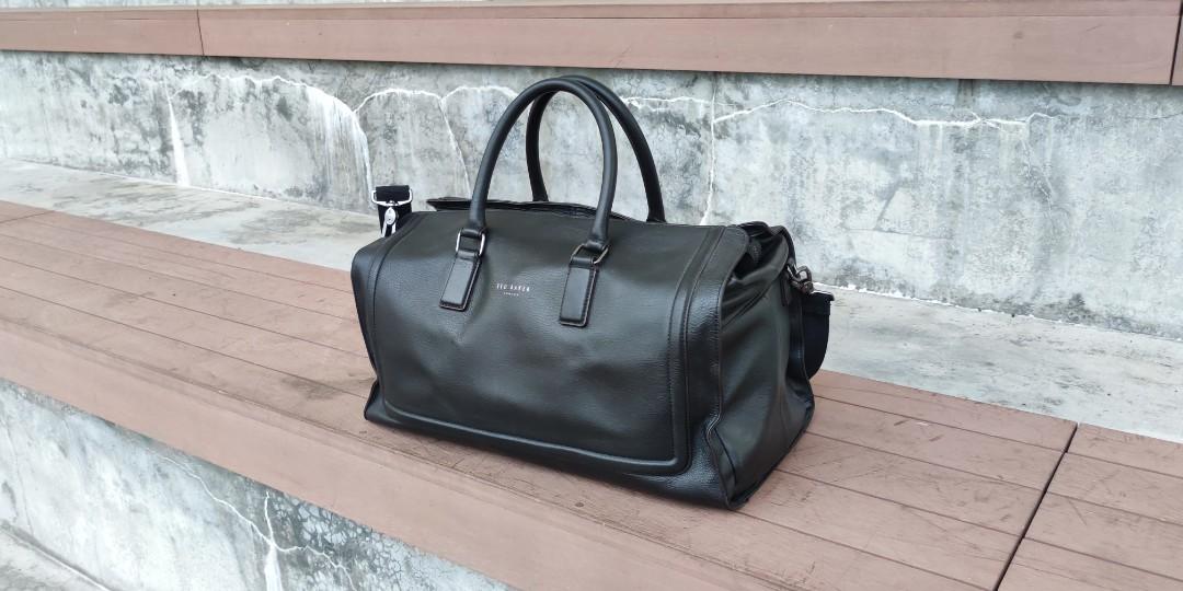 Ted baker 2025 leather duffle bag