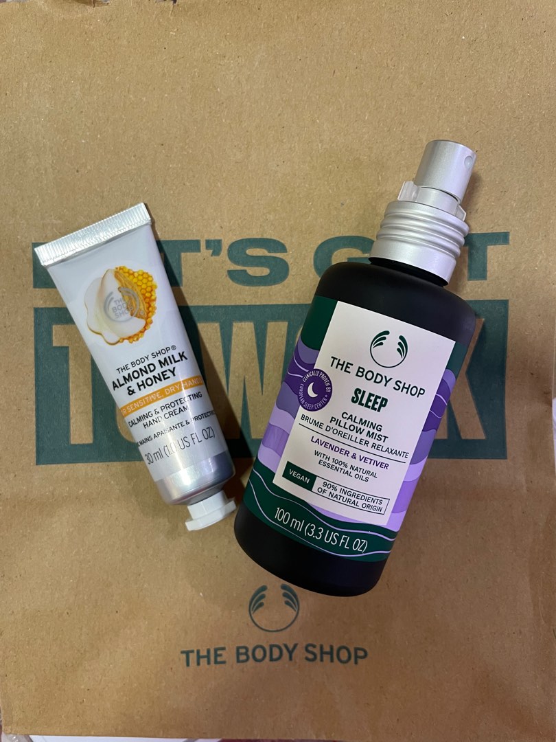 The body shop Pillow Mist & Hand Cream, Beauty & Personal Care