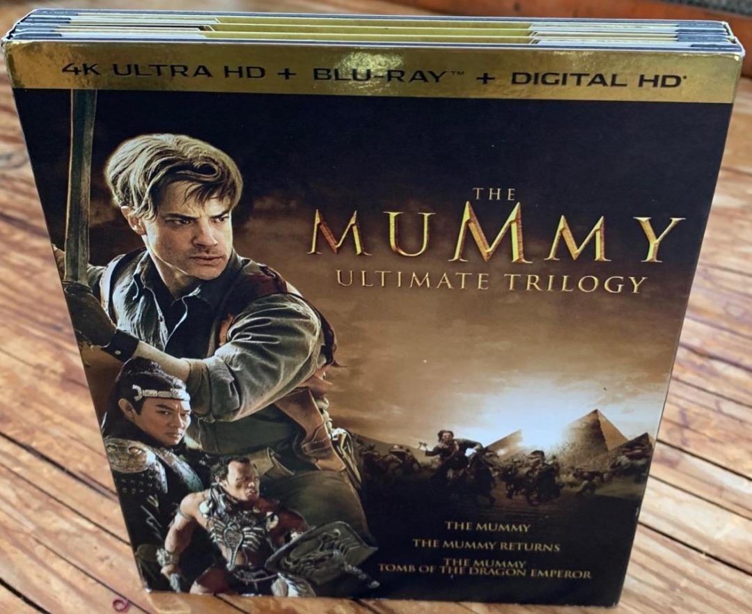 The Mummy Ultimate Trilogy [Blu-ray], Hobbies & Toys, Music & Media ...