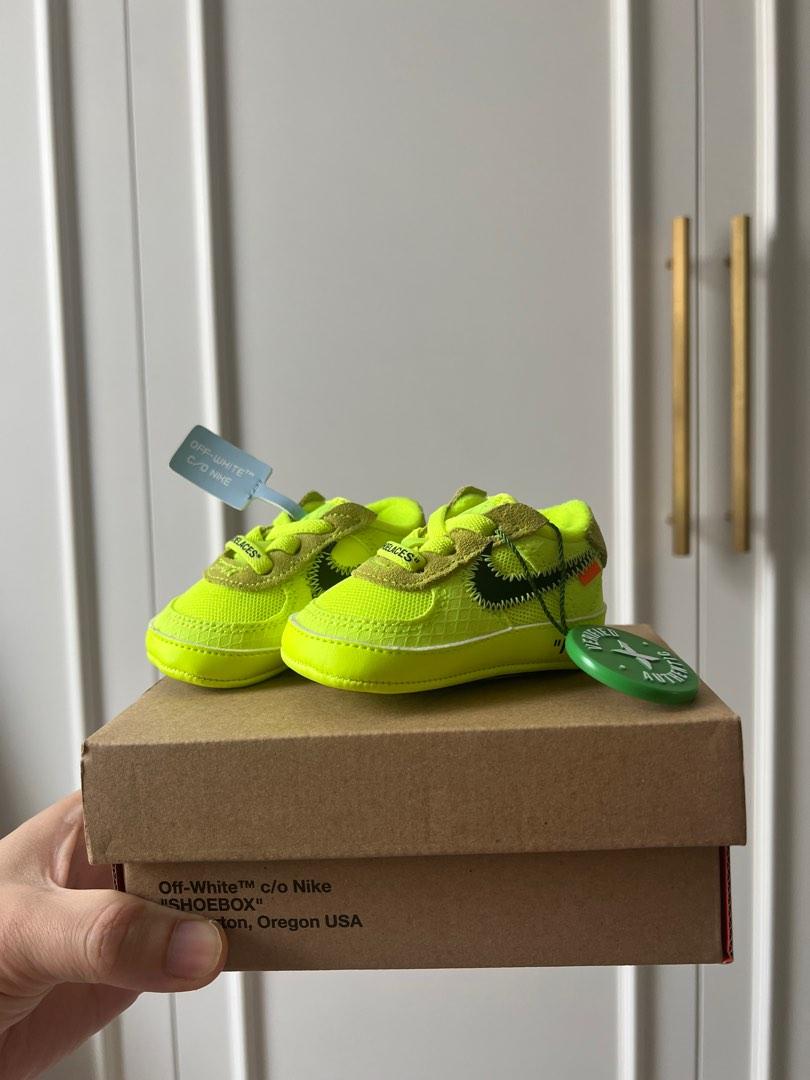 The Ten: Nike Air Force 1 Volt/ Nike Off-White Shoes for baby, Babies &  Kids, Babies & Kids Fashion on Carousell