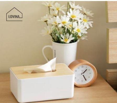 TISSUE BOX RECTANGULAR (AVAILABLE IN WHITE AND BLACK) - BWZ0371 ...