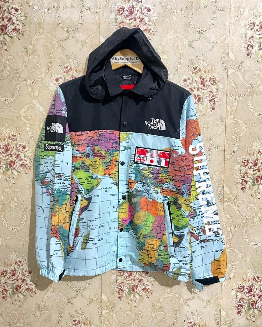 Supreme x north face map jacket price best sale