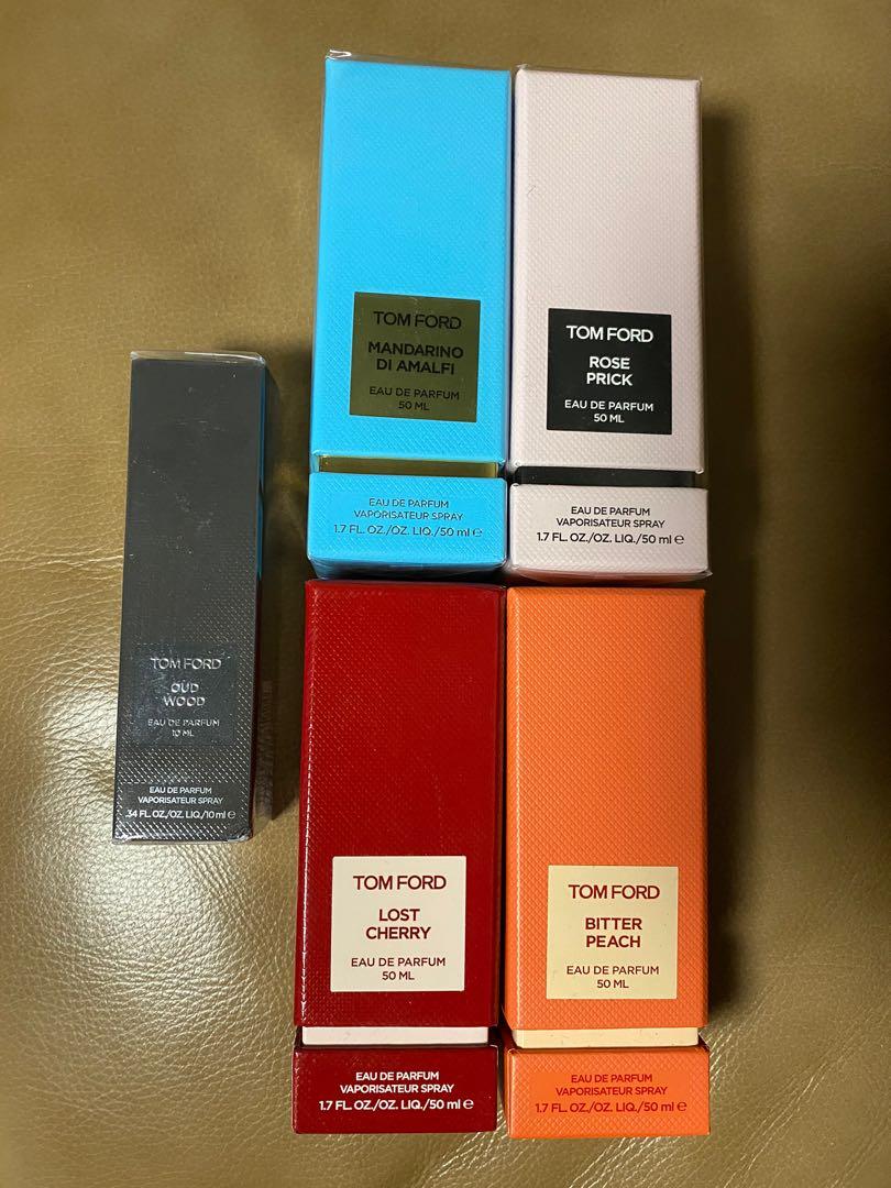 tomford 香水(oud wood/ mandarins di amalfi/ rose prick/ lost