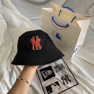 topi Newyork NY bucket hat Black monogram unisex