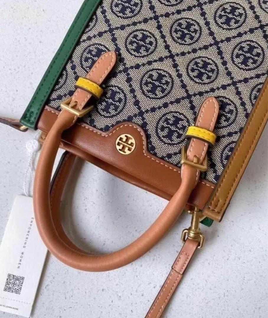 Tory Burch Monogram Tote Sling Bag Women s Fashion Bags Wallets Tote Bags on Carousell