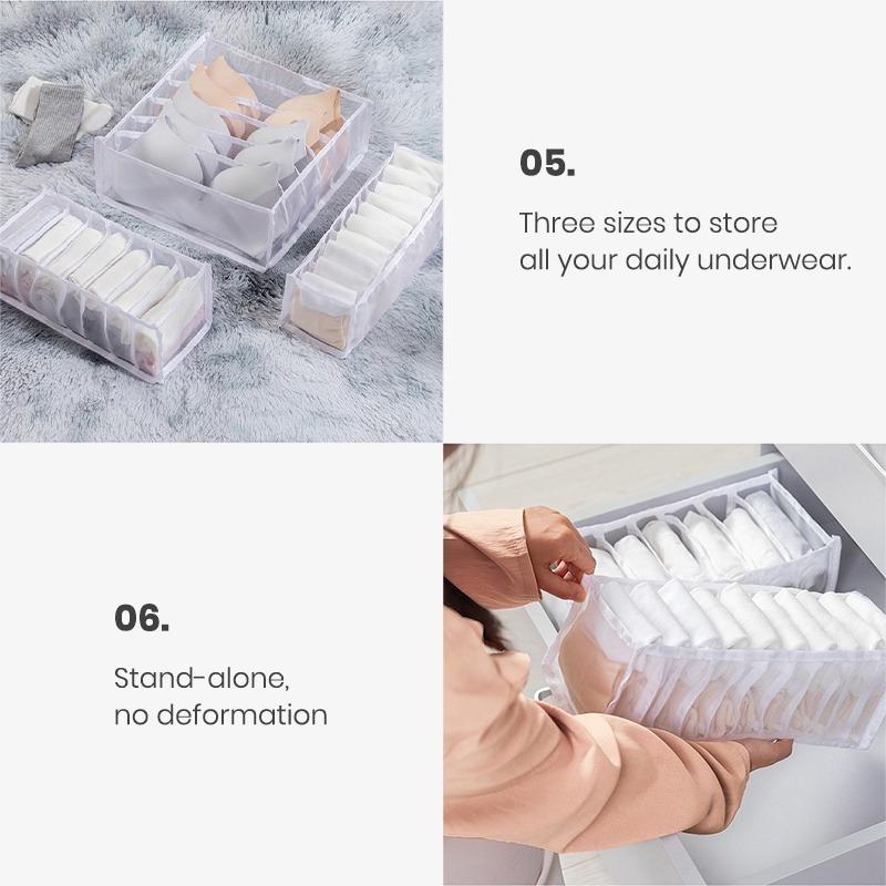 Underwear Organiser Wardrobe Organiser Storage Drawer Organizer Socks