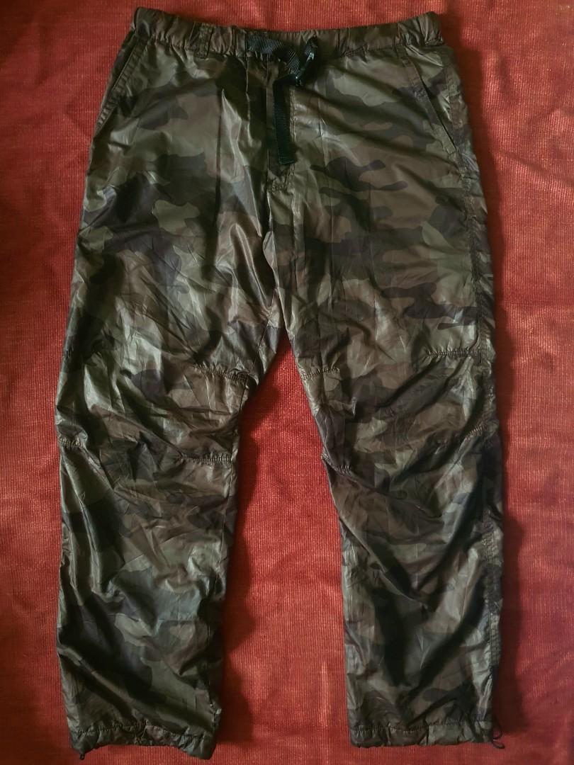 Camo on sale windbreaker pants