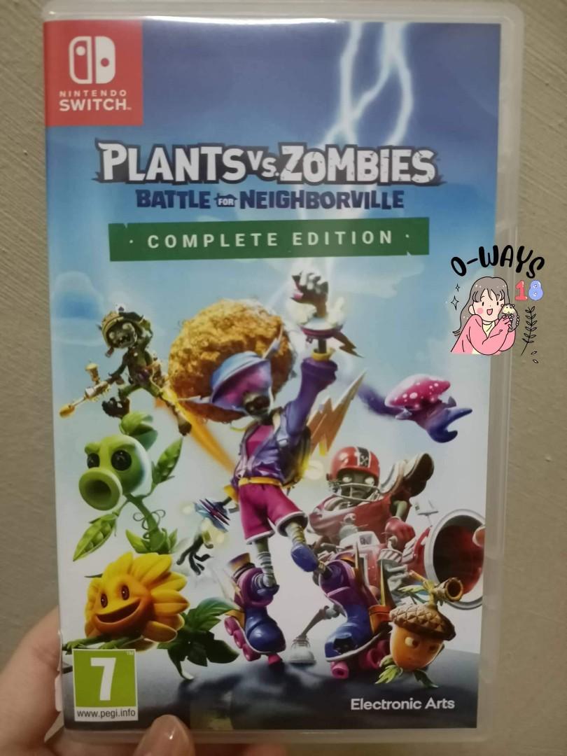 Nintendo Switch Plants Vs Zombies Battle for Neighborville Video