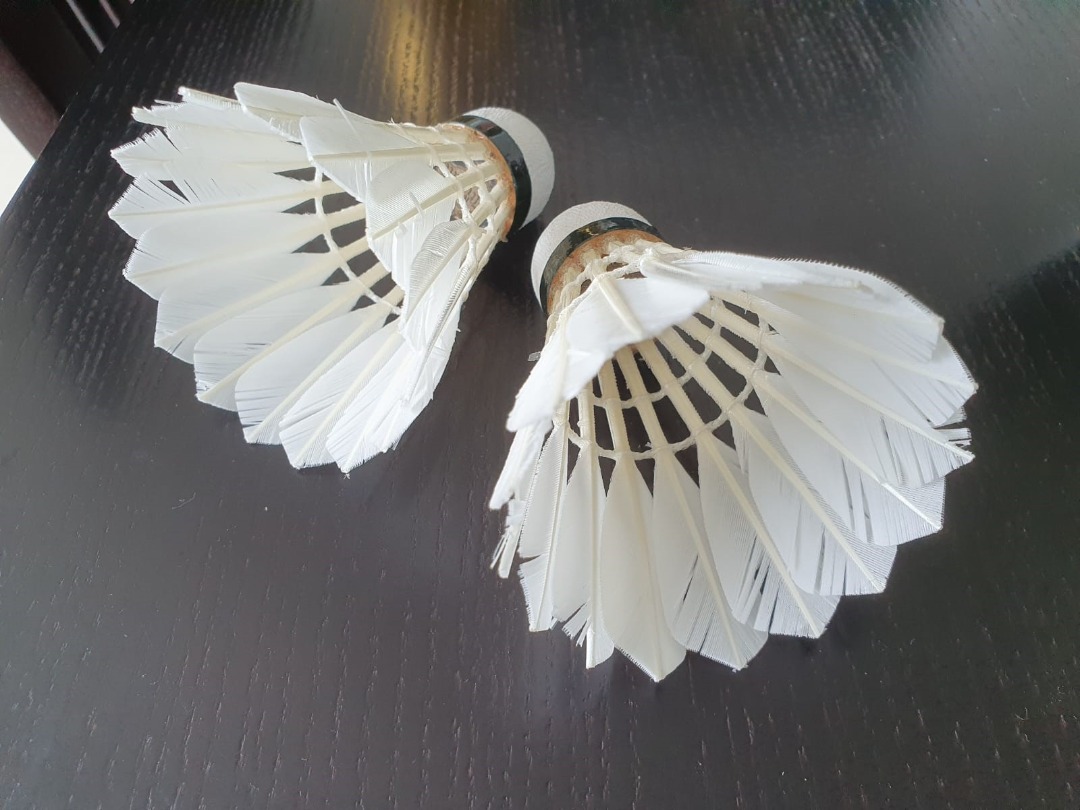 Used RSL shuttlecocks (Ultimate and Supreme), Sports Equipment, Sports