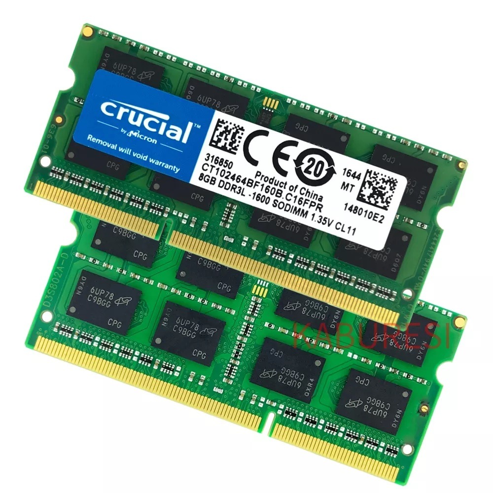 CT102472BF160B Crucial 8GB SoDimm PC12800 Memory - View #7