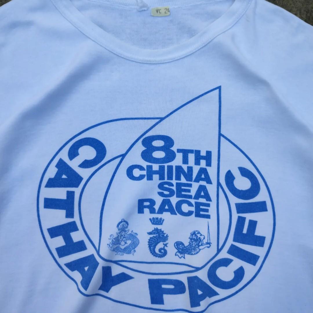 Vintage 70's 8th China Sea Race Cathay Pacific Hongkong Manila., Men