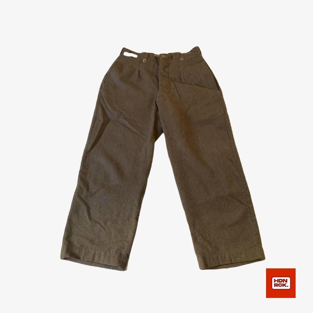 Vintage 80's Terrarium Moss Lambswool Pants, Men's Fashion, Bottoms, Jeans on Carousell