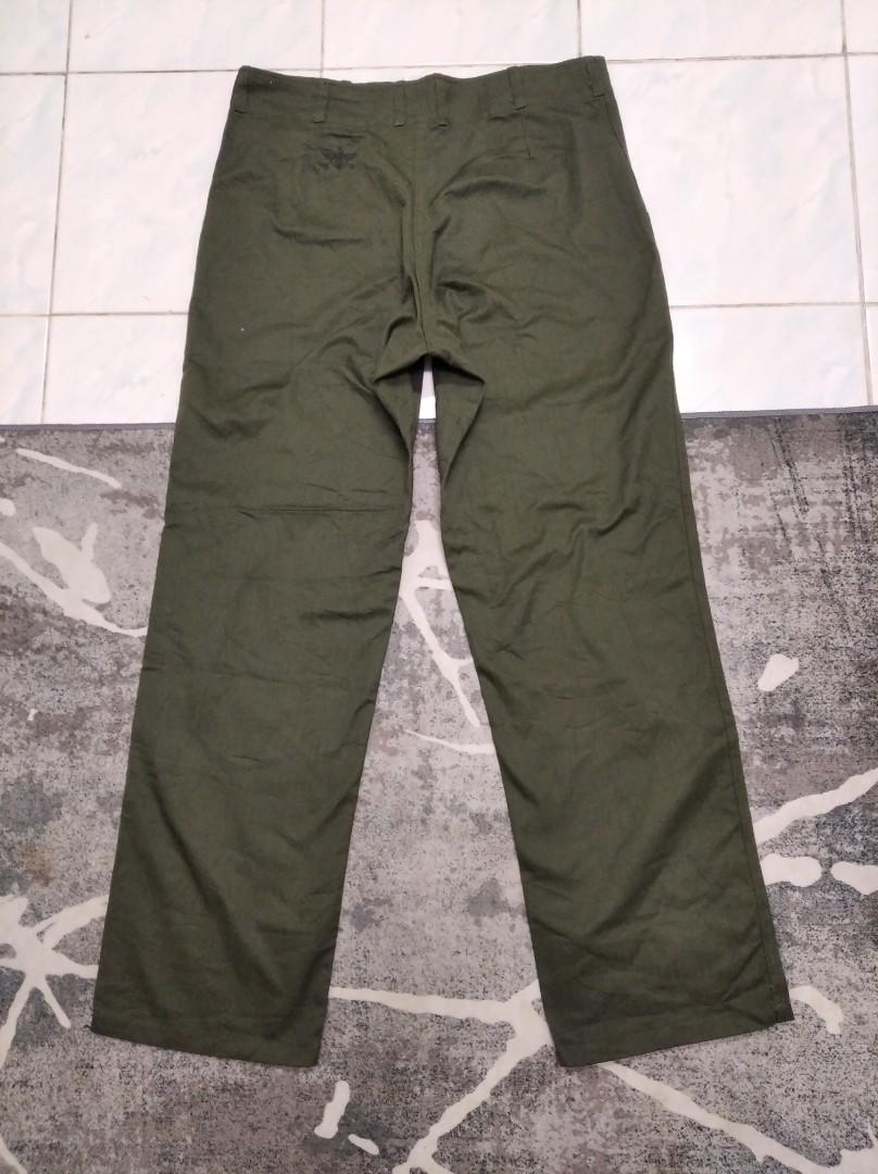 Vintage Korean army hbt trousers 1993, Men's Fashion, Bottoms, Trousers ...