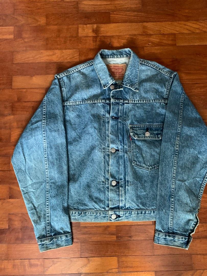 levis big e denim jacket
