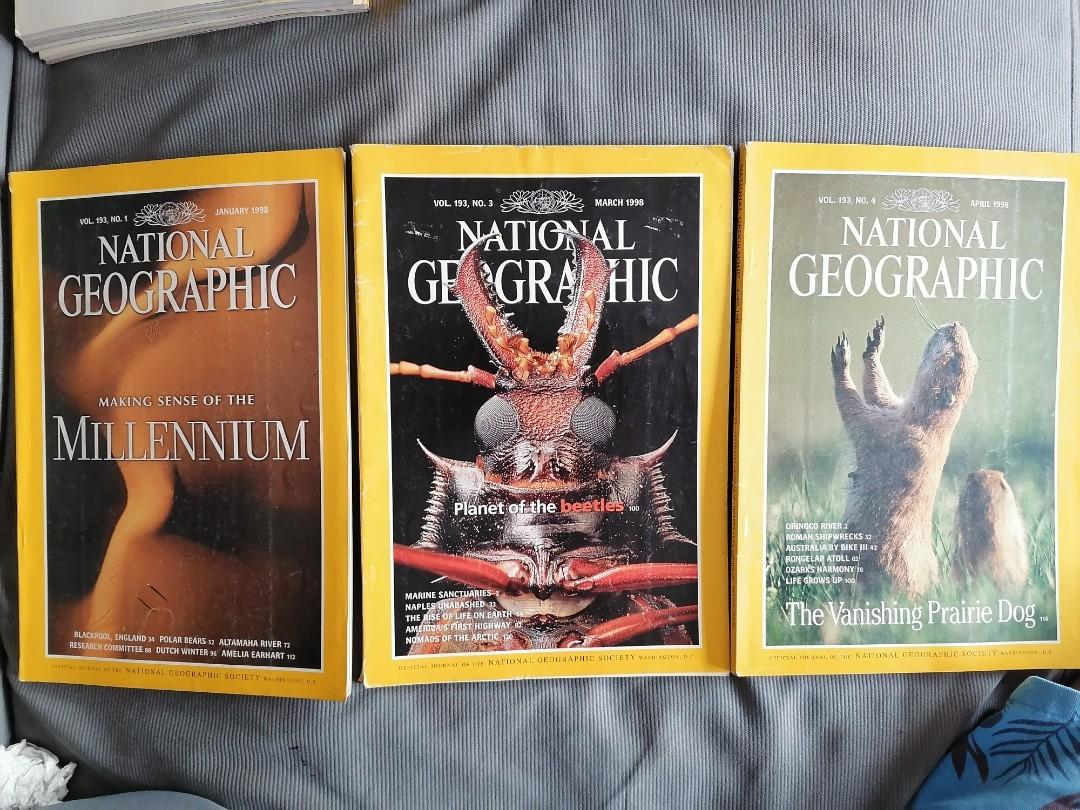 Vintage National Geography Magazine, Hobbies & Toys, Books & Magazines