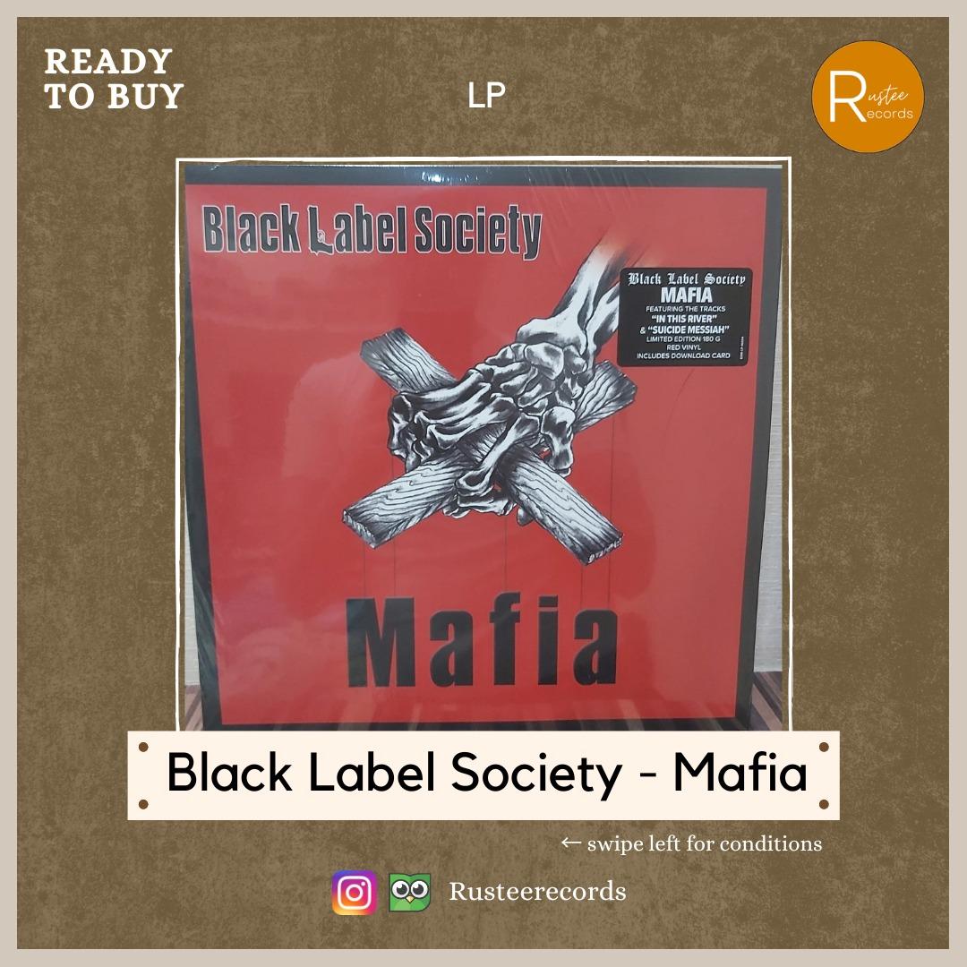 Vinyl LP Black Label Society - Mafia (Colored Opaque Red ...