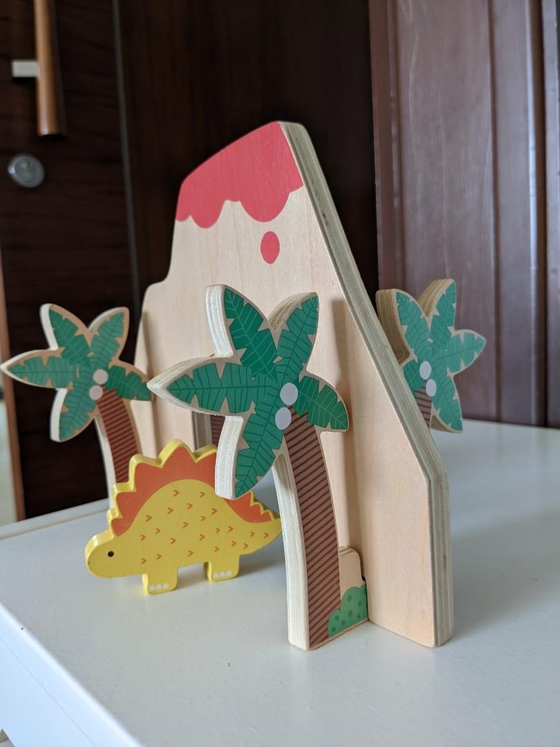 Wooden dinosaurs, Babies & Kids, Infant Playtime on Carousell