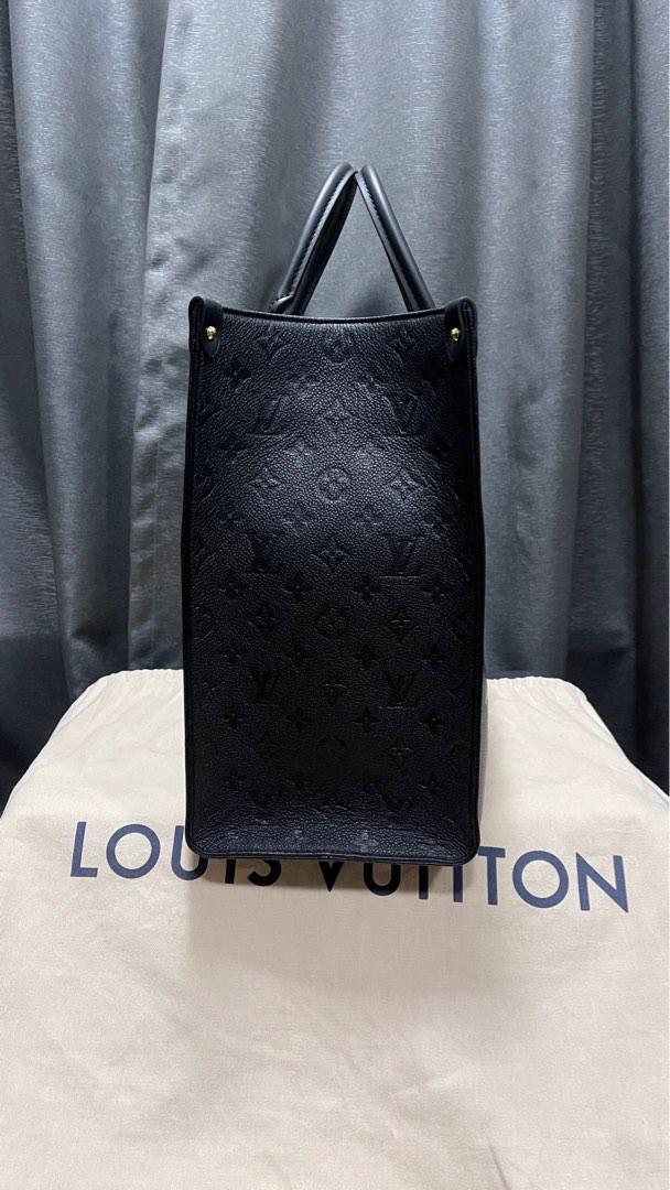 Louis Vuitton Onthego GM Monogram Empreinte Leather Bag