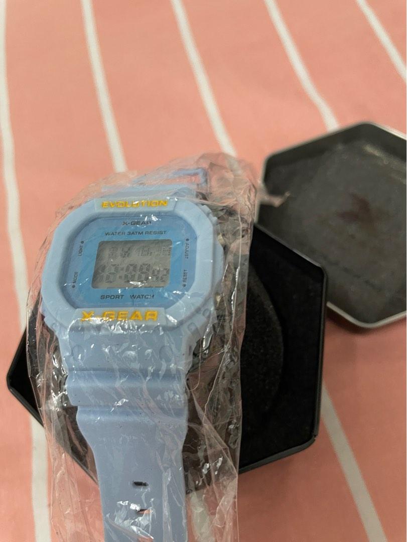 XGear original Baby blue Full Set, Women's Fashion, Watches