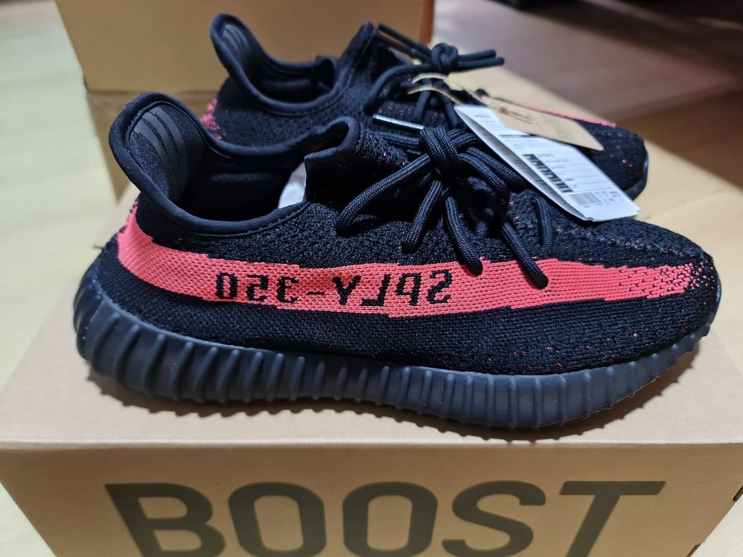 Yeezy red stripe restock new arrivals