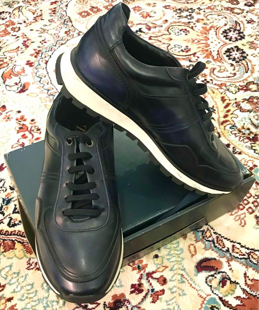 Zara blue sneakers clearance