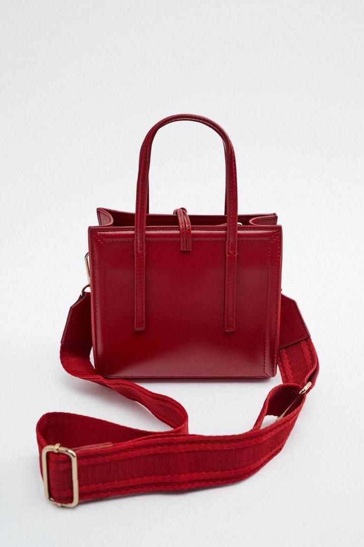 Red mini bag hotsell zara