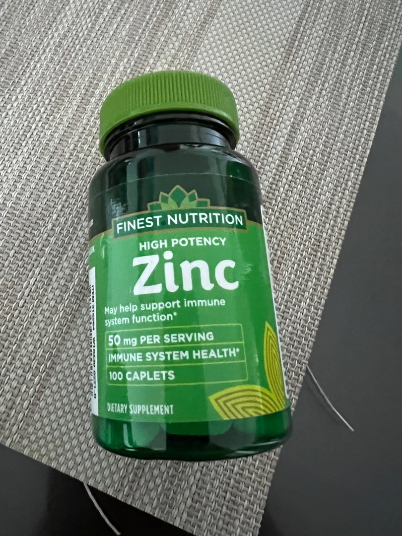 Zinc, Health & Nutrition, Health Supplements, Sports & Fitness