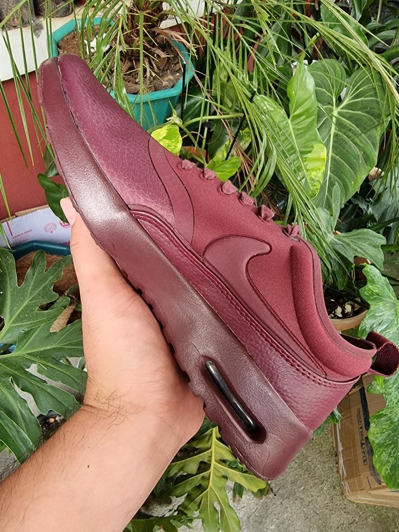 Nike air max thea ultra premium night maroon discount