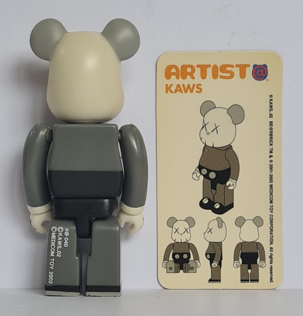 取扱店は内袋未開封　ベアブリック シリーズ4 アーティスト　KAWS series4 artist カード箱つき キューブリック、ベアブリック