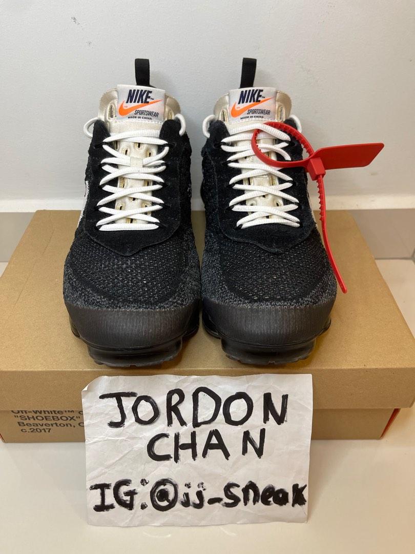 Air vapormax off best sale white fake