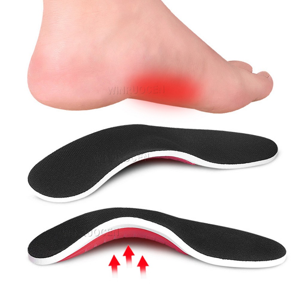 1 Pair Flat Foot Arch Support Leg Correction Foot Pain Ease Pressure ...