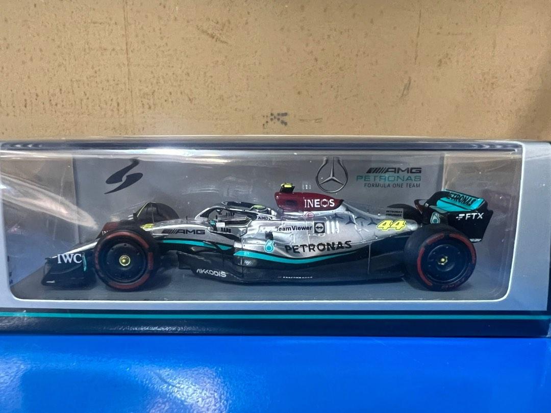 現貨2022)1/43 Spark Lewis Hamilton Mercedes-AMG W13 E Petronas F1