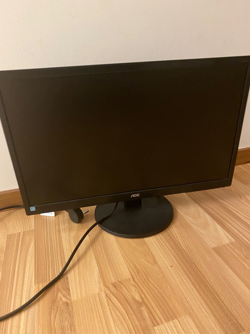 24 inch used monitor not working, Computers & Tech, Desktops on Carousell
