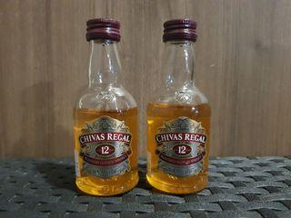 2 x Chivas 12 Years 50ml Bottle