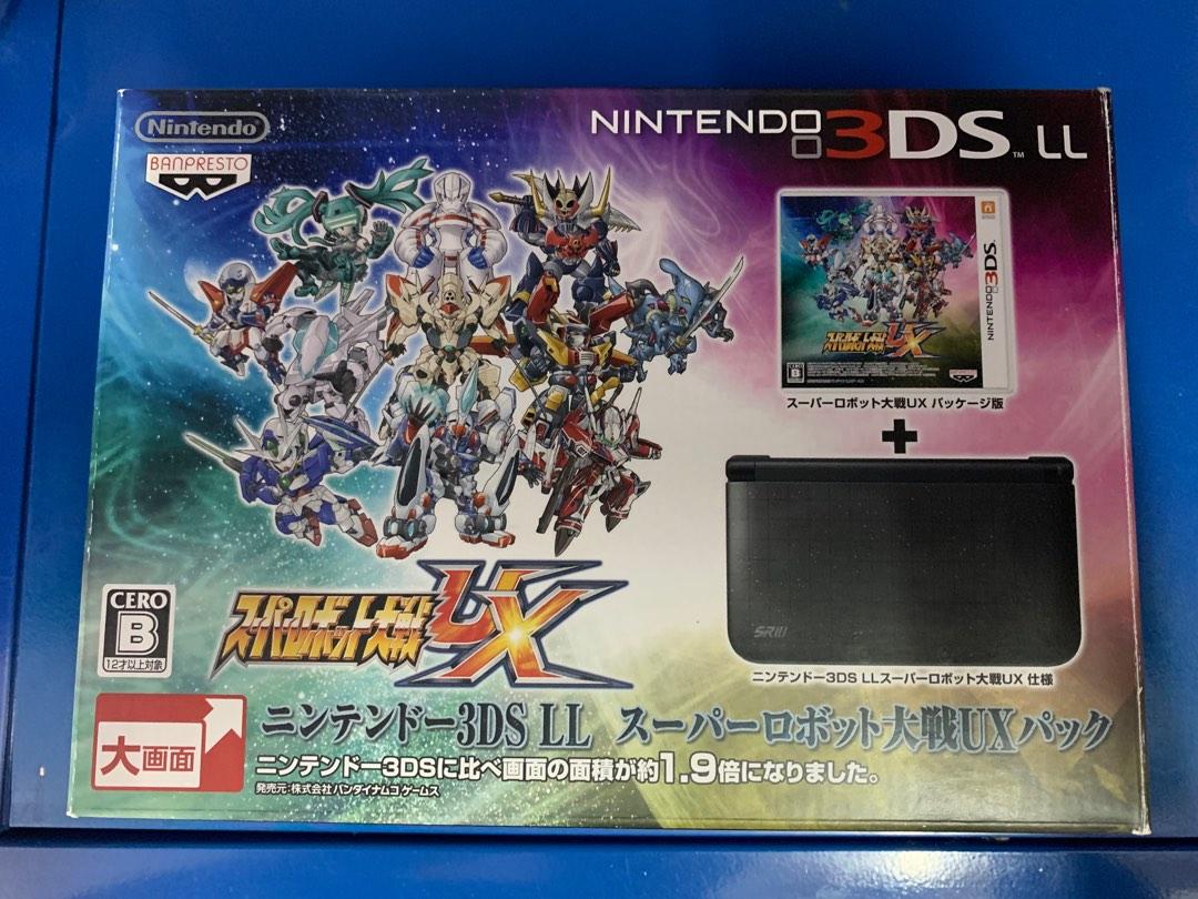 3DS LL 機戰UX 限定版主機加機戦BX 遊戲, 電子遊戲, 電子遊戲機