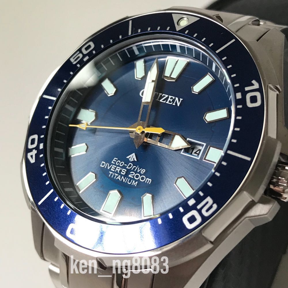 40 off Europe Edt Citizen Eco Drive Super Titanium Diver BN0201