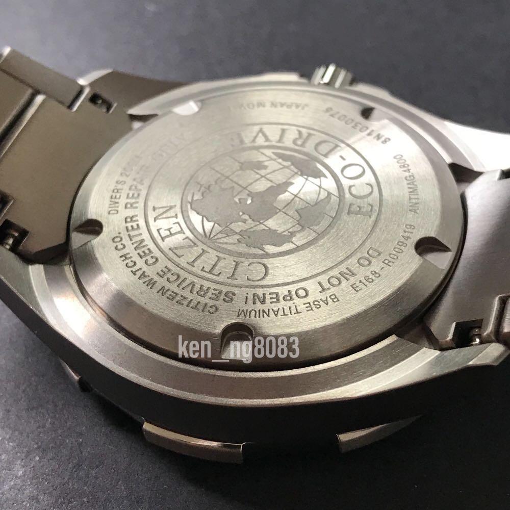 40 off Europe Edt Citizen Eco Drive Super Titanium Diver BN0201