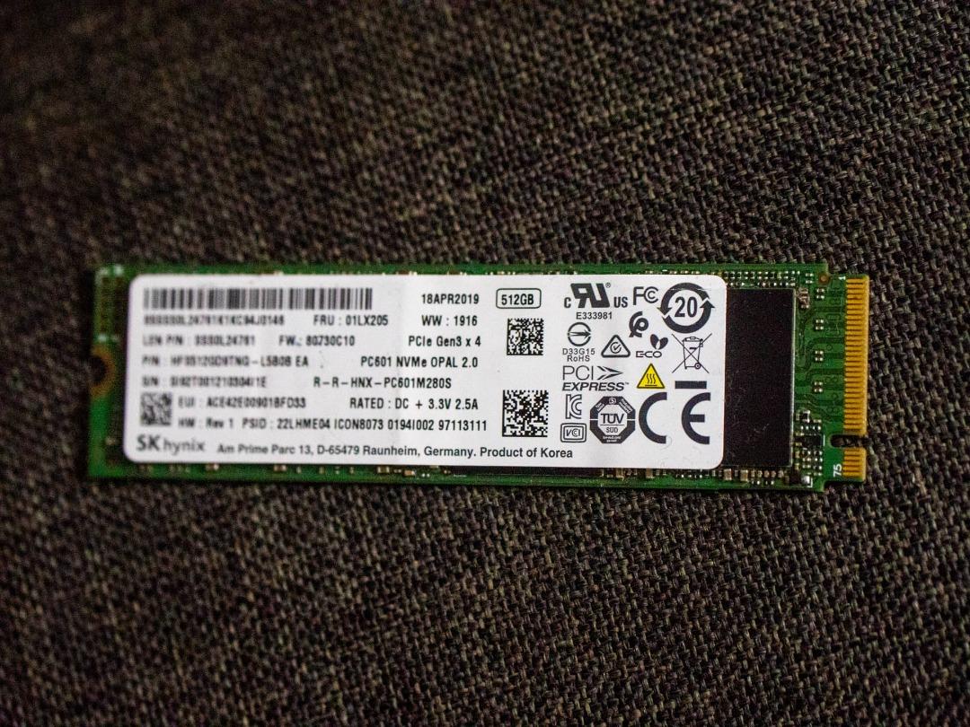 Pc401 nvme sk hynix 2025 1tb