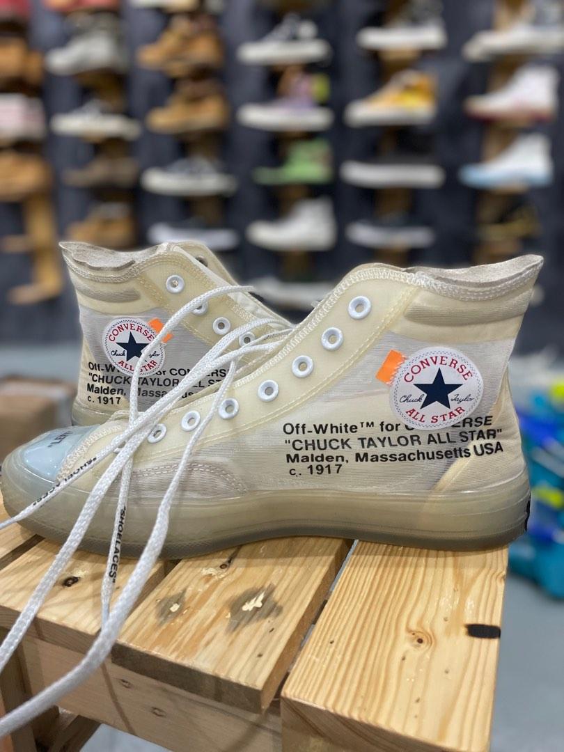 Off white deals converse 8.5