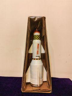 古董玩具火箭有盒