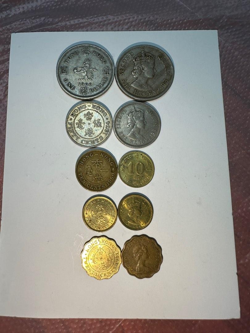 大量絕版英女皇港幣/英鎊, 興趣及遊戲, 收藏品及紀念品, 錢幣- Carousell