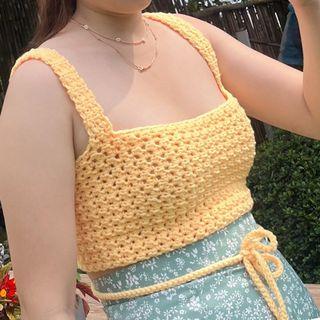 ✿ hand-made crochet summer top ✿