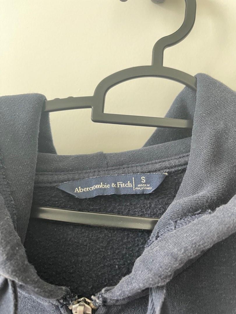 Abercrombie and fitch cropped hoodie online