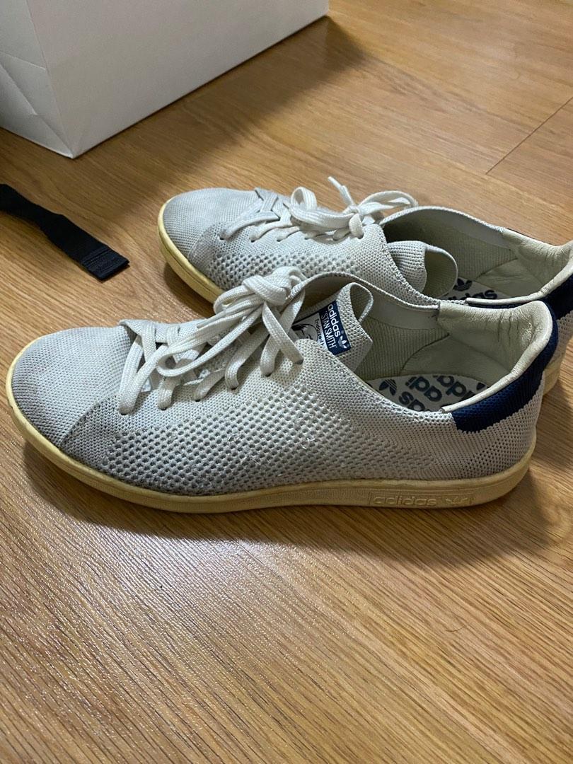 Adidas stan smith sale knit white